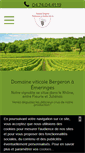 Mobile Screenshot of domaine-bergeron-viticulteurs.fr